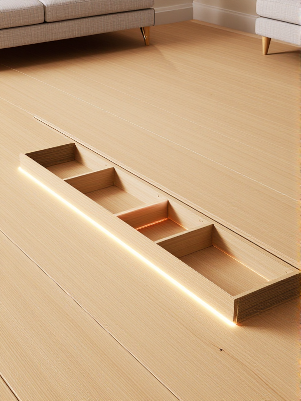 blonde maple vinyl plank flooring